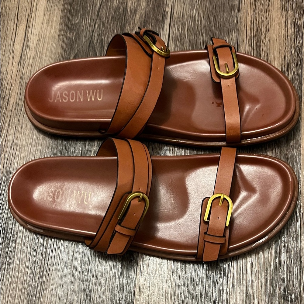 Jason Wu Brown Leather women’s sandals - Picture 7 of 7